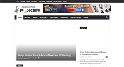 Desktop Screenshot of dedicated-poker.com